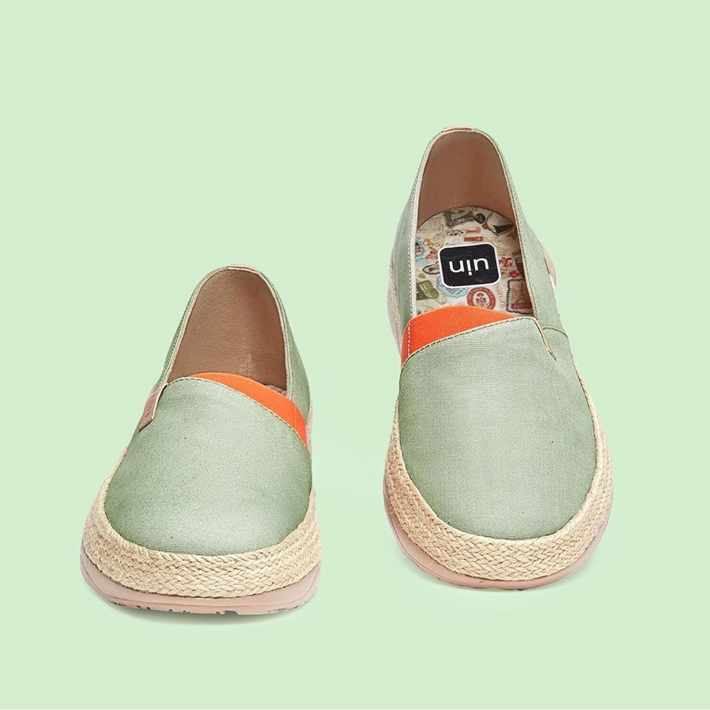 NWT UIN MEN’s Comfort Shoes Marbella Series/Morandi Green/US7